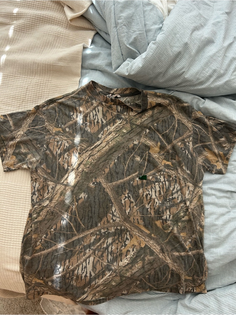Vintage Mossy Oak Camo Tee